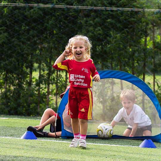 Perfect way to introduce the little ones to the beautiful game